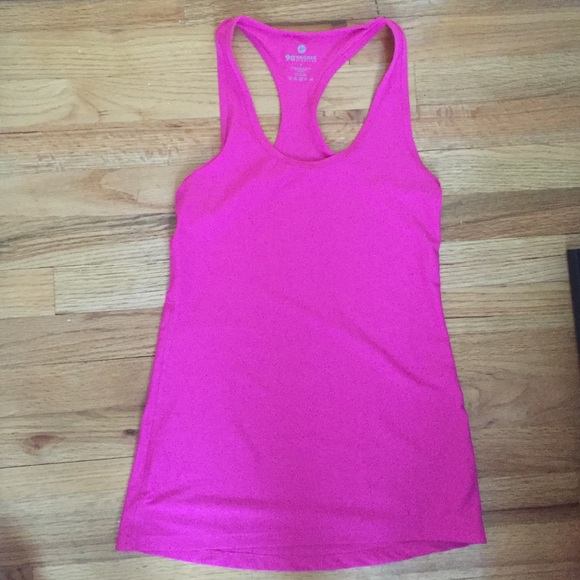 pink workout tank