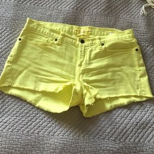 Lucky Brand Jean cut-off shorts.