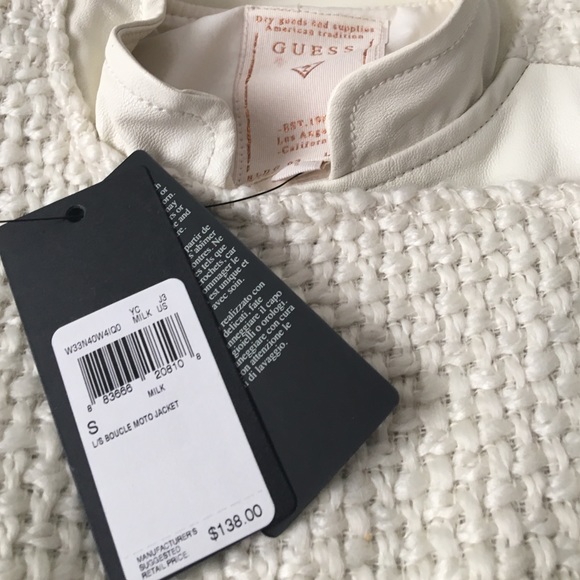 Guess Boucle Moto Jacket - Picture 4 of 4