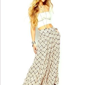 Free People printed culottes