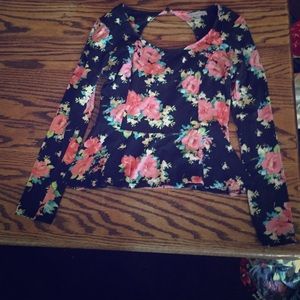 Crop Top Long Sleeve