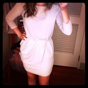 Rachel Roy off-white sparkle dress