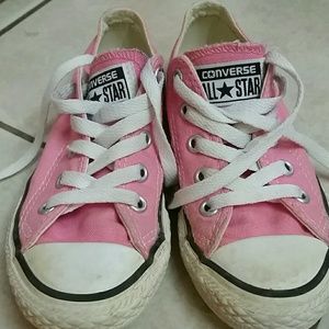 Authentic Girls Pink All Stars!!