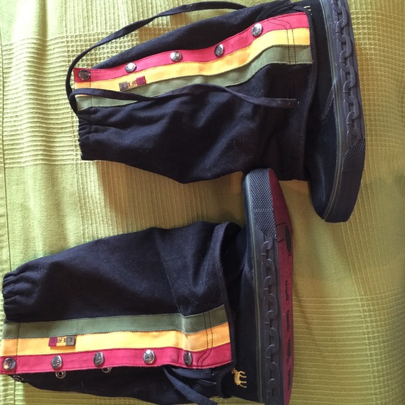 L.A.M.B. Boots in black size 8.5