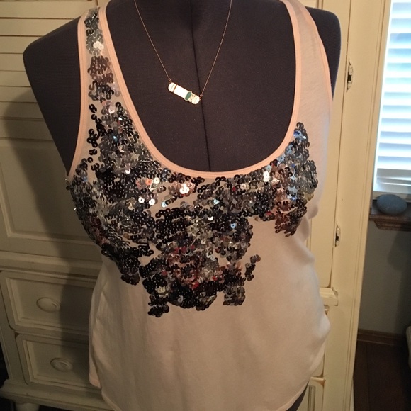 Sequin Tank Top
