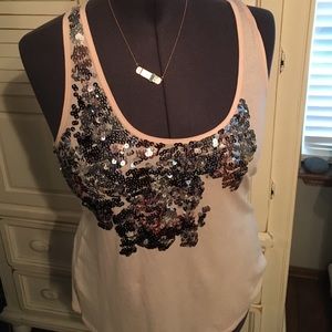 Sequin Tank Top