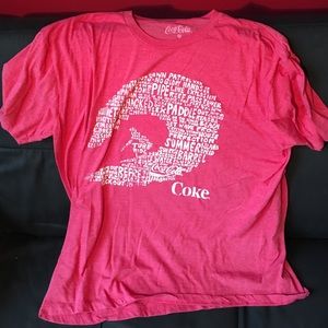 Coke Red Shirt size XL Coca Cola