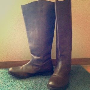 BDG dark brown riding boots