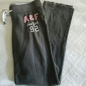 A&F fleece sweatpants