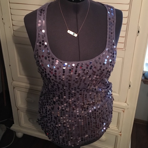 Sequin Tank Top