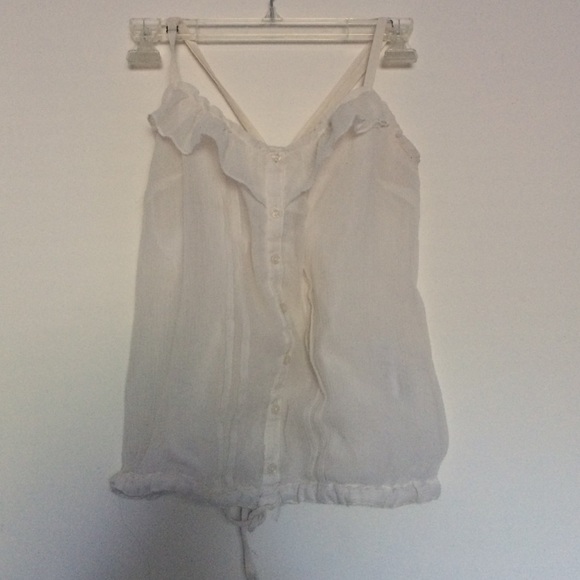 White tank top