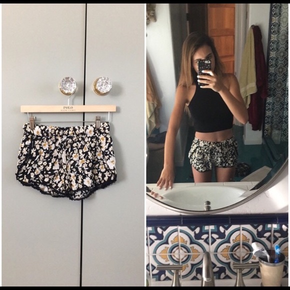 Floral Shorts from Urban Outfitters