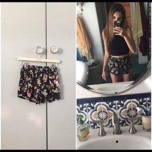Floral Shorts from Urban Outfitters