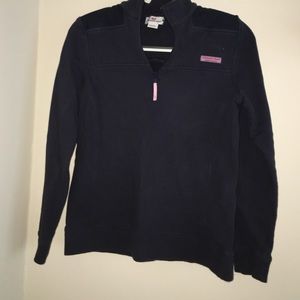 Navy blue VV shep shirt