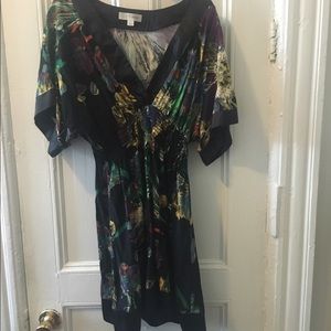 Gorgeous silky kimono style dress