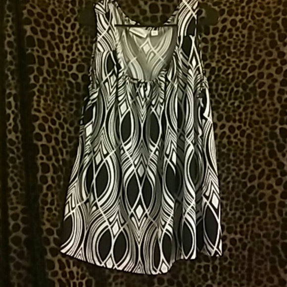 Bold Graphic Striped Tank