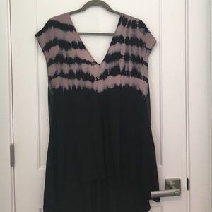 Flowy free people tye dye top