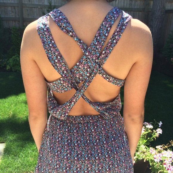 Beach House open back dress NWOT