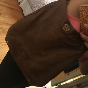 Camel Tory Burch bag