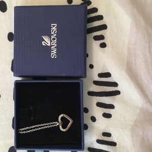 Beautiful Swarovski heart necklace