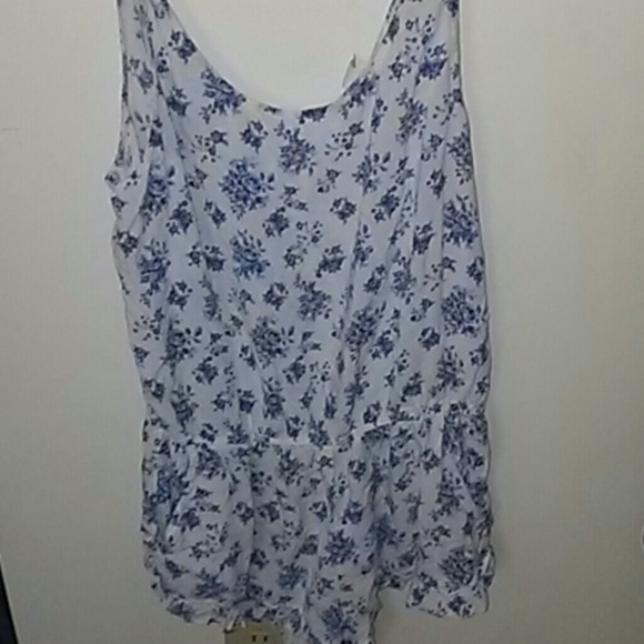 Floral Pajama Romper