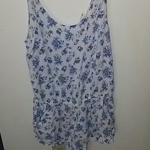 Floral Pajama Romper