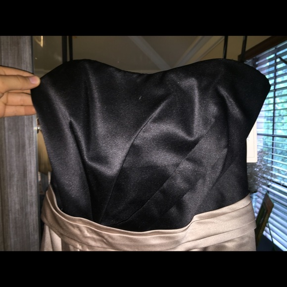 Black and Tan homecoming dress!