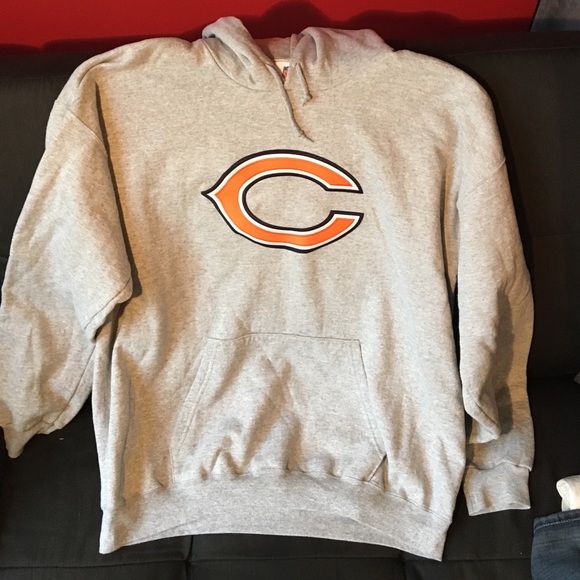 Chicago Bears Grey Hoodie size XL