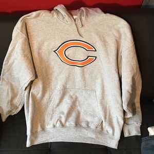 Chicago Bears Grey Hoodie size XL