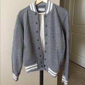 American Apparel Heavy Terry Club Jacket - Zinc