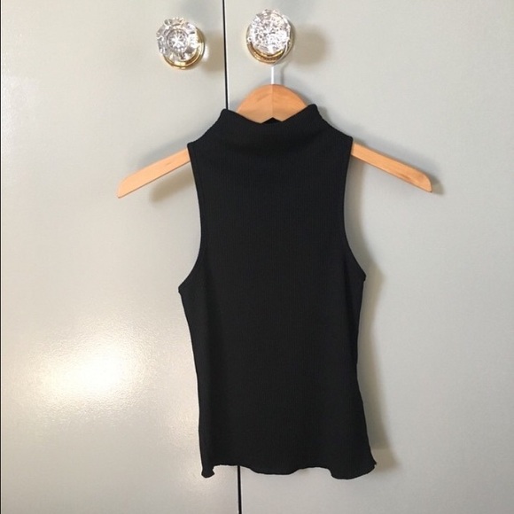 Turtle Neck Tank Top from Topshop