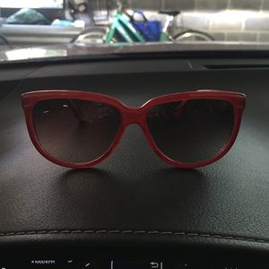 Red Fendi sunglasses