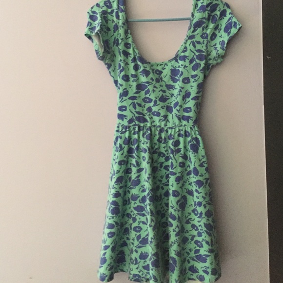 Turquoise Forever 21 dress
