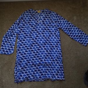 100% cotton, elephant beach coverup