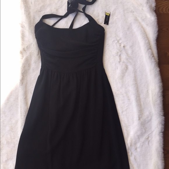 Antonio Melani black halter dress