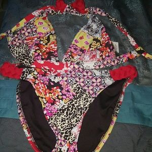 LUCKY BRAND 2 piece swim suit