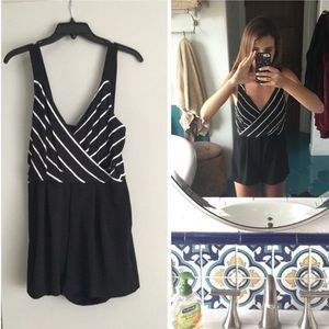 Black and White Romper from MinkPink