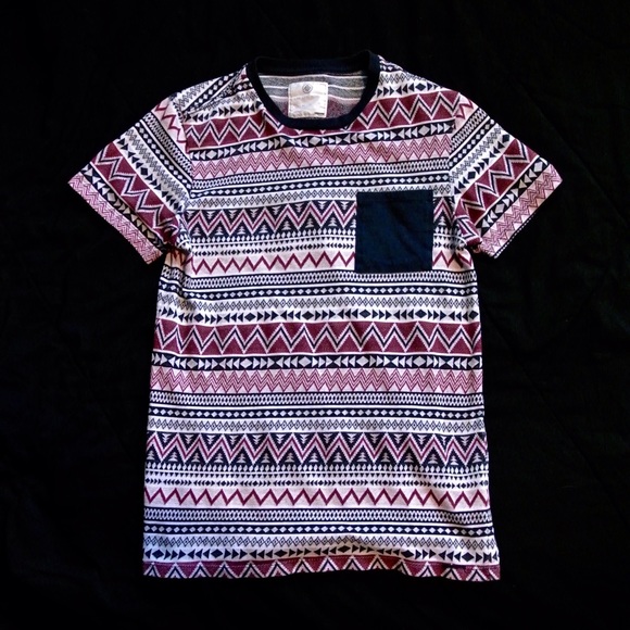 On The Byas print tee