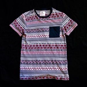 On The Byas print tee