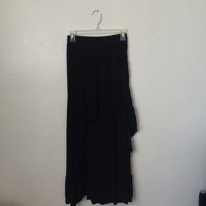 High-Low Maxi Skirt