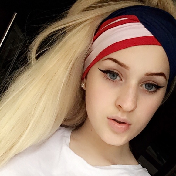 American Flag Headband