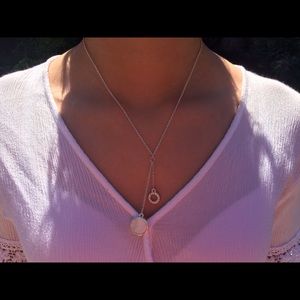 2 pendant minimal necklace