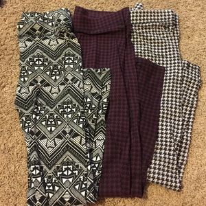 Set of 3 VSPINK leggings. All great condition & M