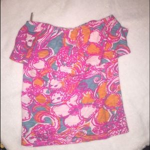 Lilly Pulitzer Tube Top EUC size medium