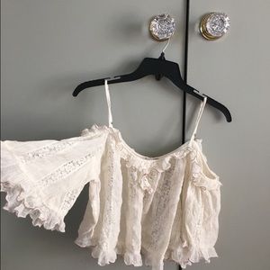 Cream Blouse from Free People