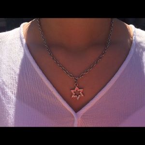 6 pointed star necklace