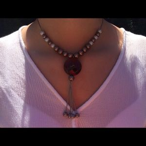 Pearl and pendant necklace