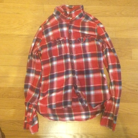 Red and black fannel