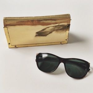 TORY BURCH TY-7001 TORTOISE AND GOLD SUNGLASSES
