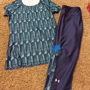 UA workout outfit